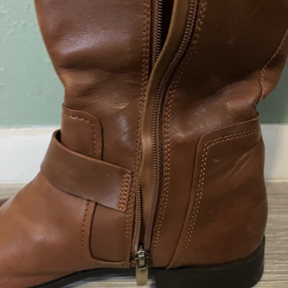 NWOT Clarks Leather Knee High Boots - Picture 6 of 15
